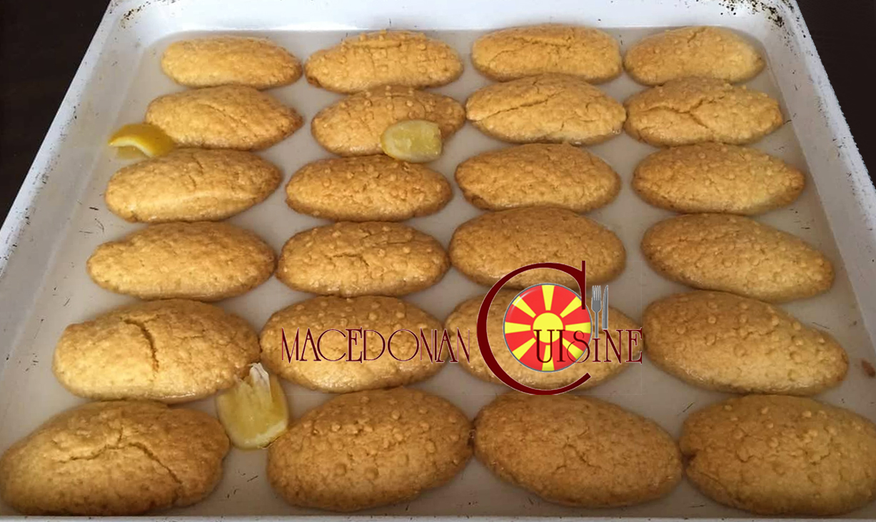 HURMASHICI BALKAN COOKIES WITH SHERBET Macedonian Cuisine