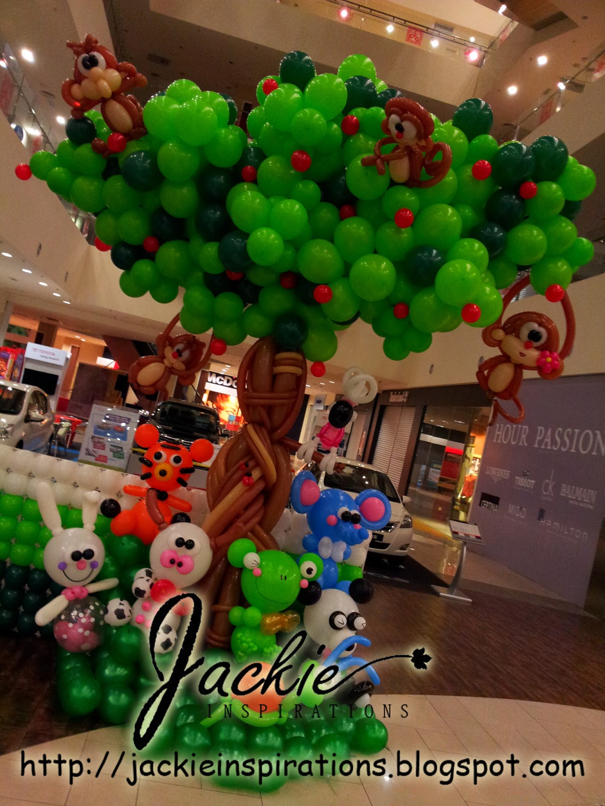 Balloon decorations for weddings, birthday parties, balloon sculptures