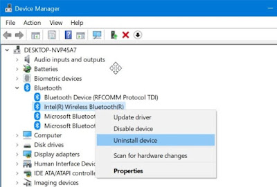 How To Uninstall Or Reinstall Bluetooth Driver In Windows 10