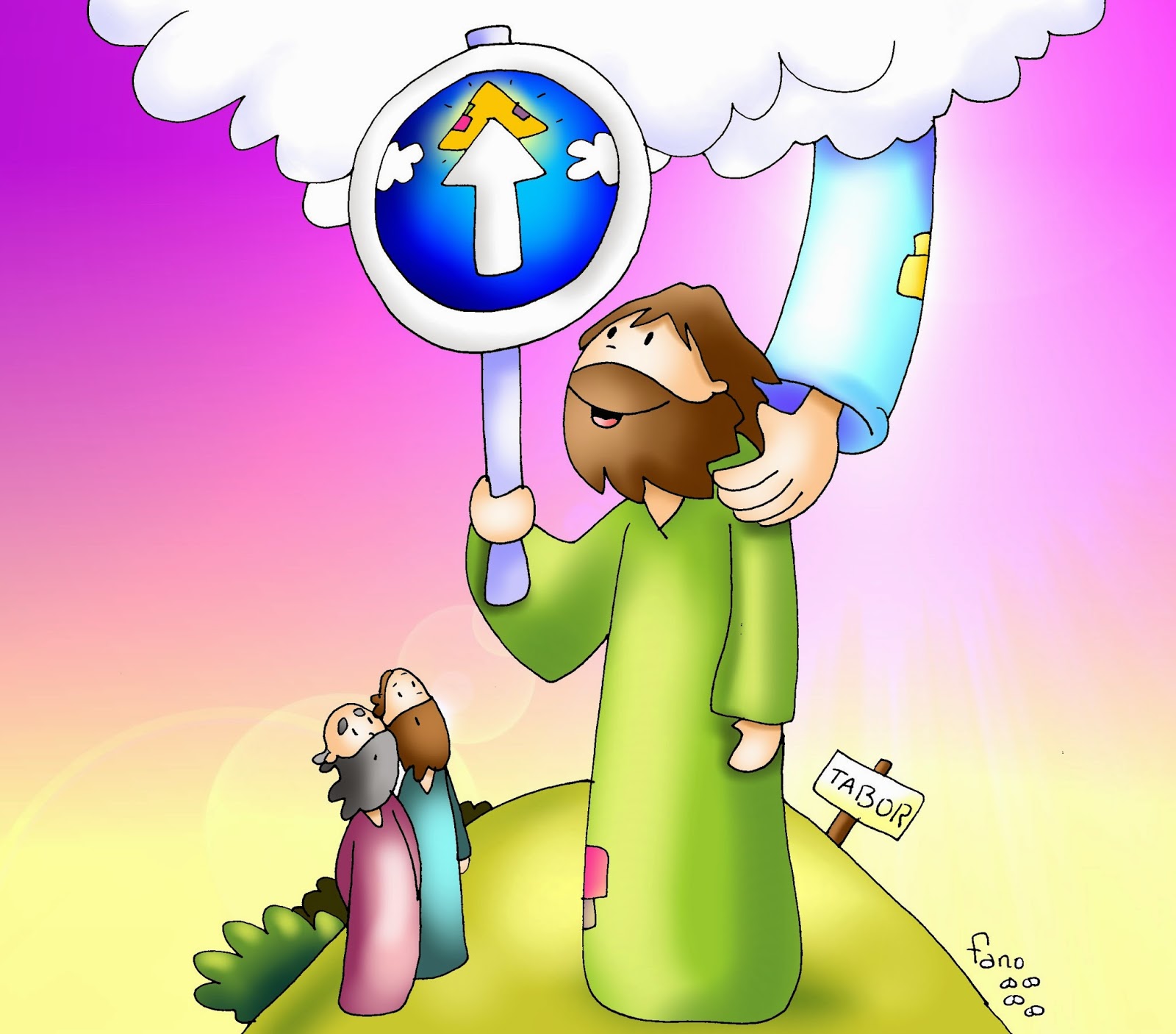 Recursos para mi clase SEGUNDO DOMINGO DE CUARESMA MIRA HACIA ARRIBA