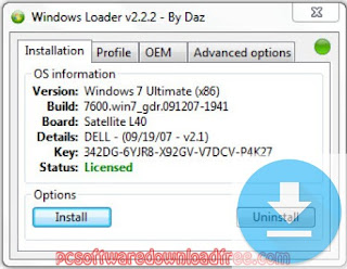 Windows 7 Loader Activator 2.6.2 Free Download