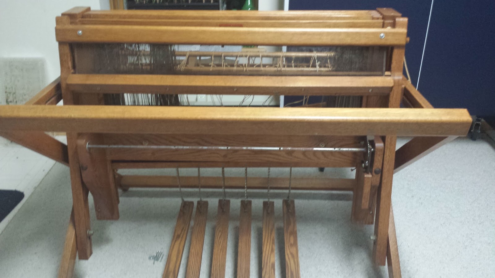 KB Knits & Crafts Updating my 1960s Kessenich Floor Loom