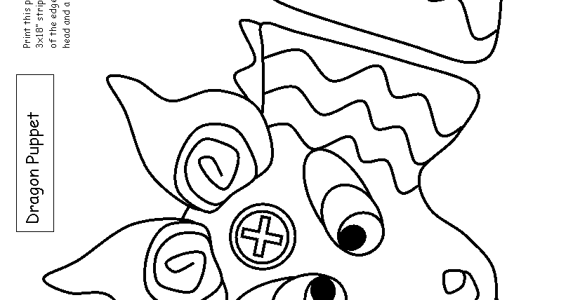 Free Printable Chinese Dragon Templates / Chinese dragon -Coloring page ...