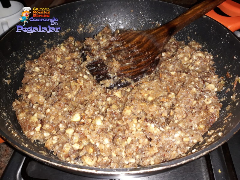 Masa de Alfajores de Pegalajar de Nueces