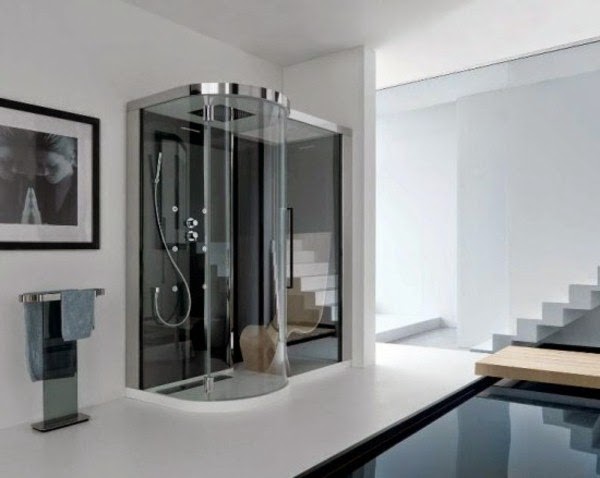 Modern shower cabin for the bathroom!