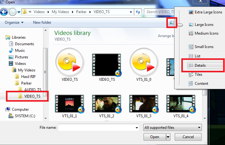 cara download video ts file
