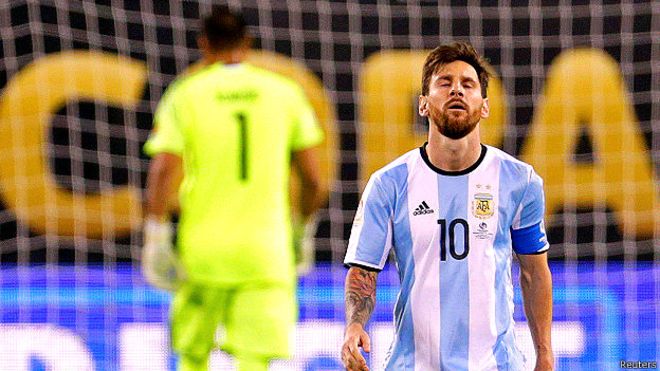 Messi Ajiuzulu Baada ya Kukosa Penalti