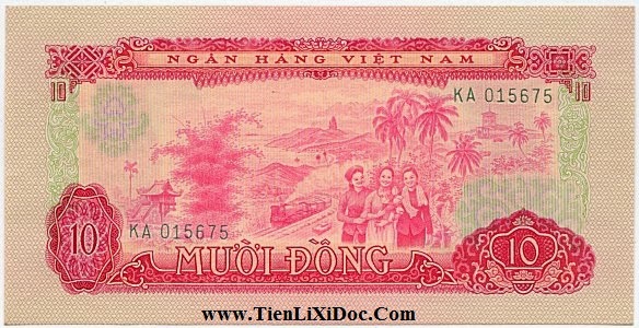 10 Đồng Việt Nam Dân Chủ 1966