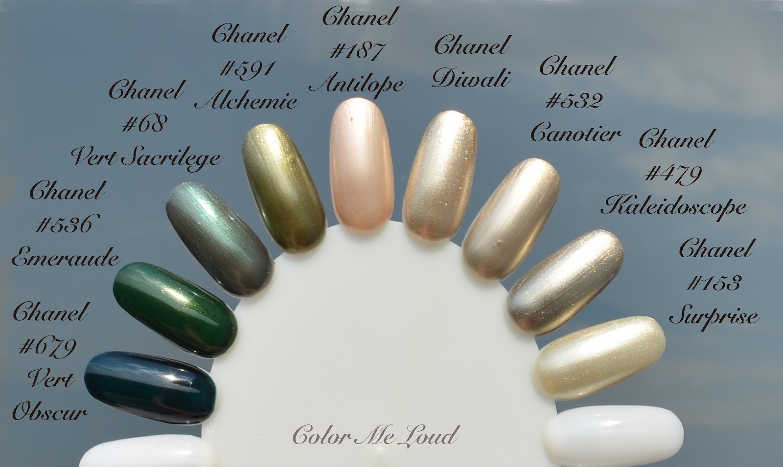 Chanel Dans La Lumière L'Été Summer Collection Nail Polishes, Review,  Swatch & Comparison | Color Me Loud