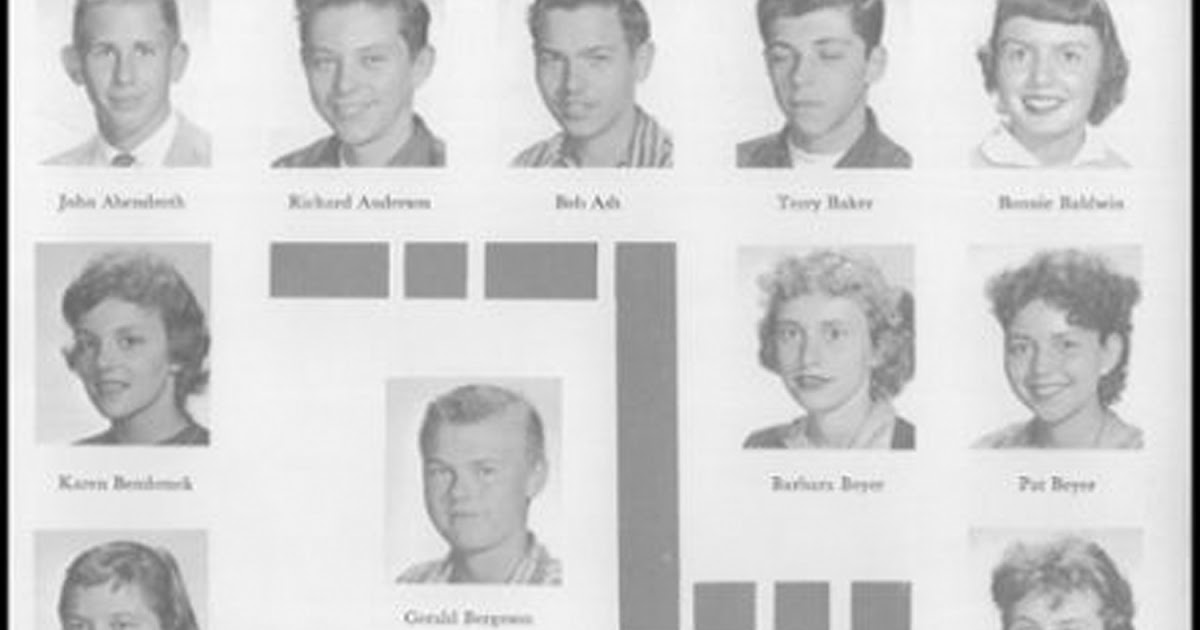 1959 Granville ( Brown Deer ) High School FALCON '59 Yearbook