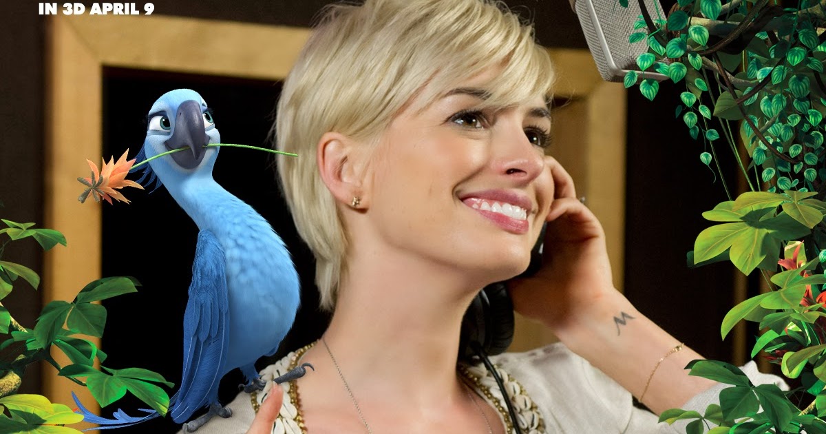 Movie Buff s Reviews Anne Hathaway Reprises As The Voice Of Jewel In Rio 2