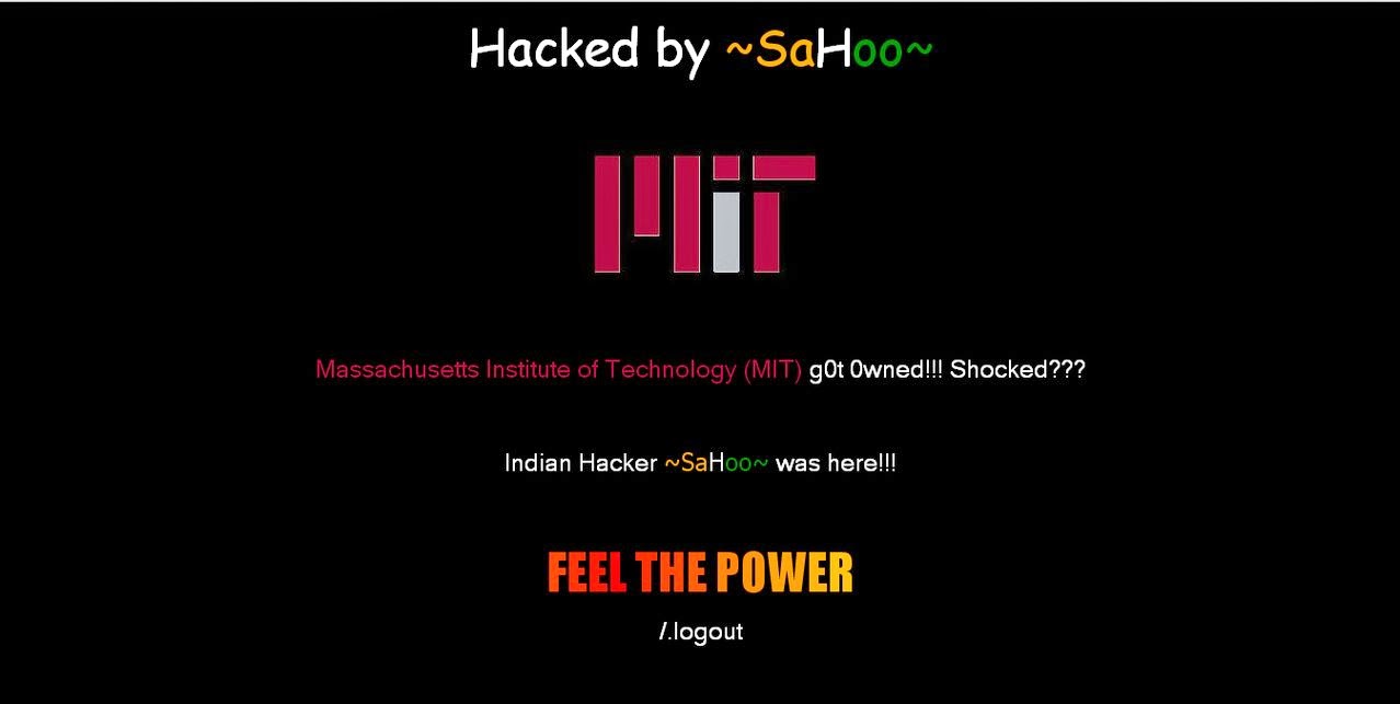 Stanford University and MIT site hacked by Sahoo, hackers hacked university site, hacked by Sahoo, hacking websites, Stanford University hacked, hacking Stanford University, Massachusetts Institute of Technology (MIT) website hacked, hacked by Indian hackers