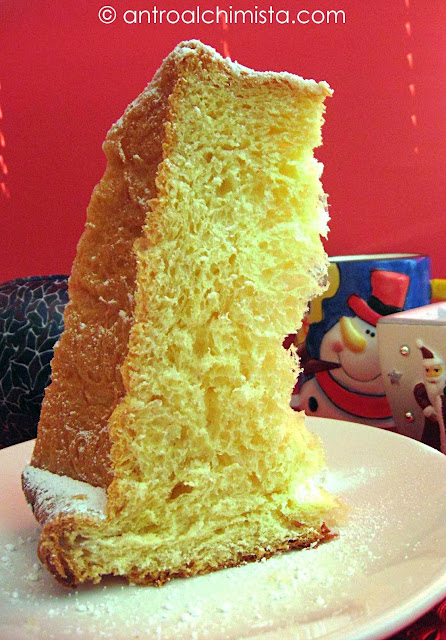 Pandoro con lievito di birra