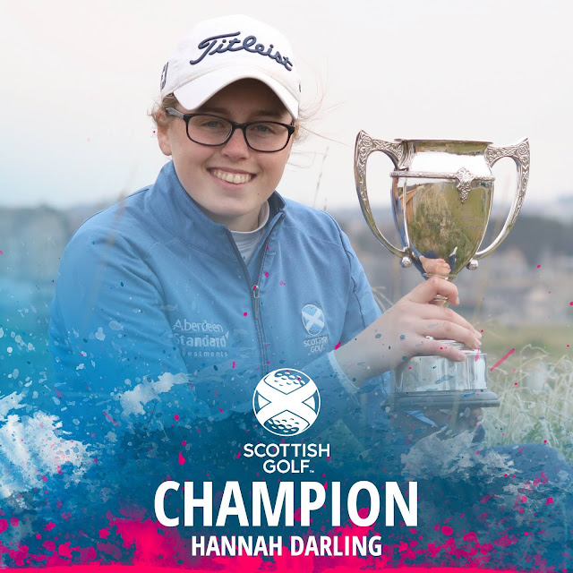 Carol Fell Golf HANNAH DARLING SECURES HOME VICTORY AT THE SCOTTISH