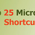 Top 25 Microsoft Word Shortcut Keys