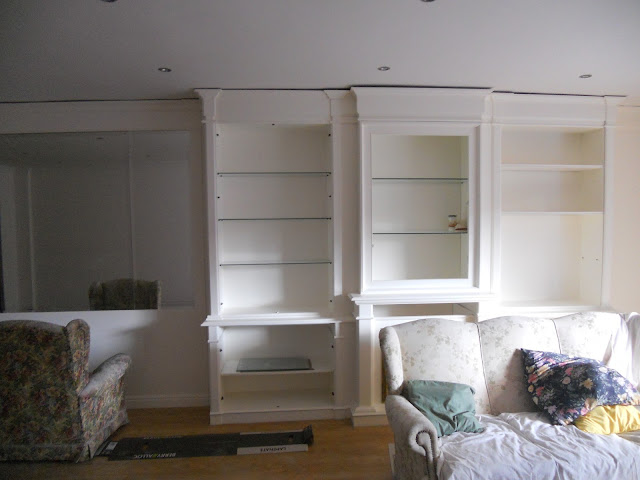 Proyecto Tacuapí: Lacado del mueble del salón.