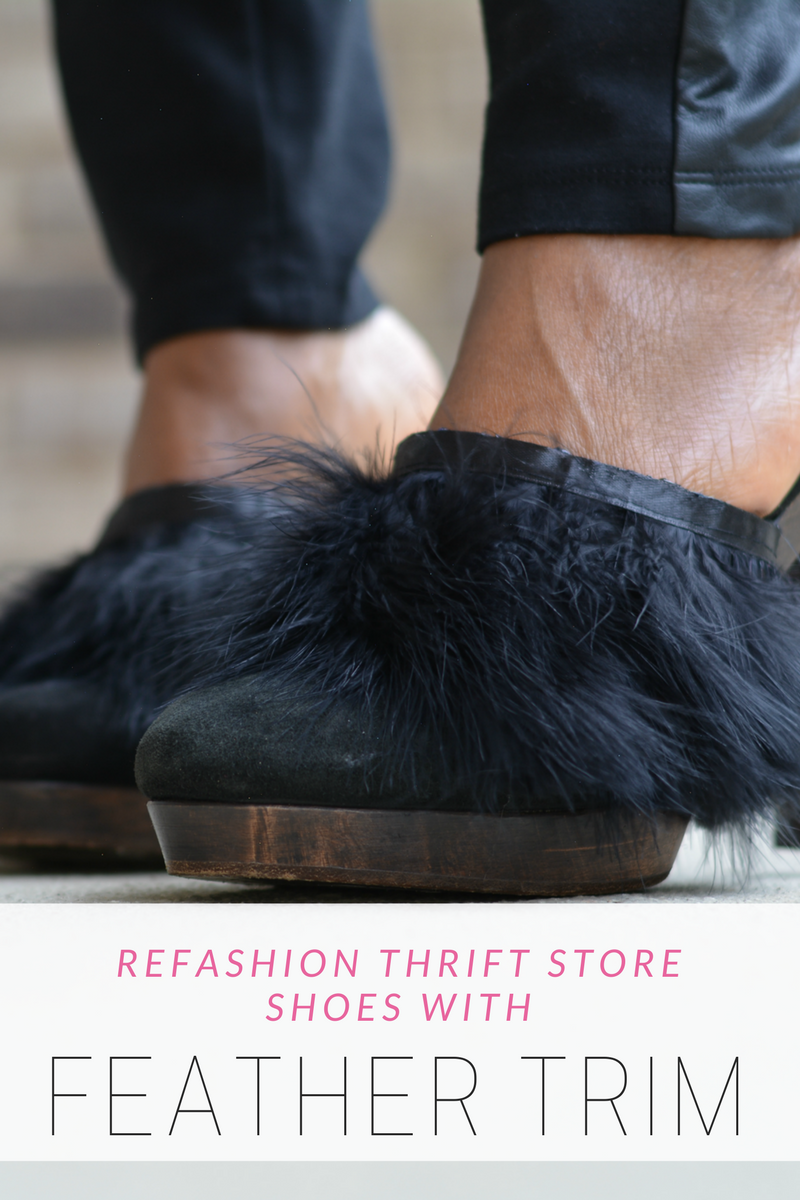 feather mules diy