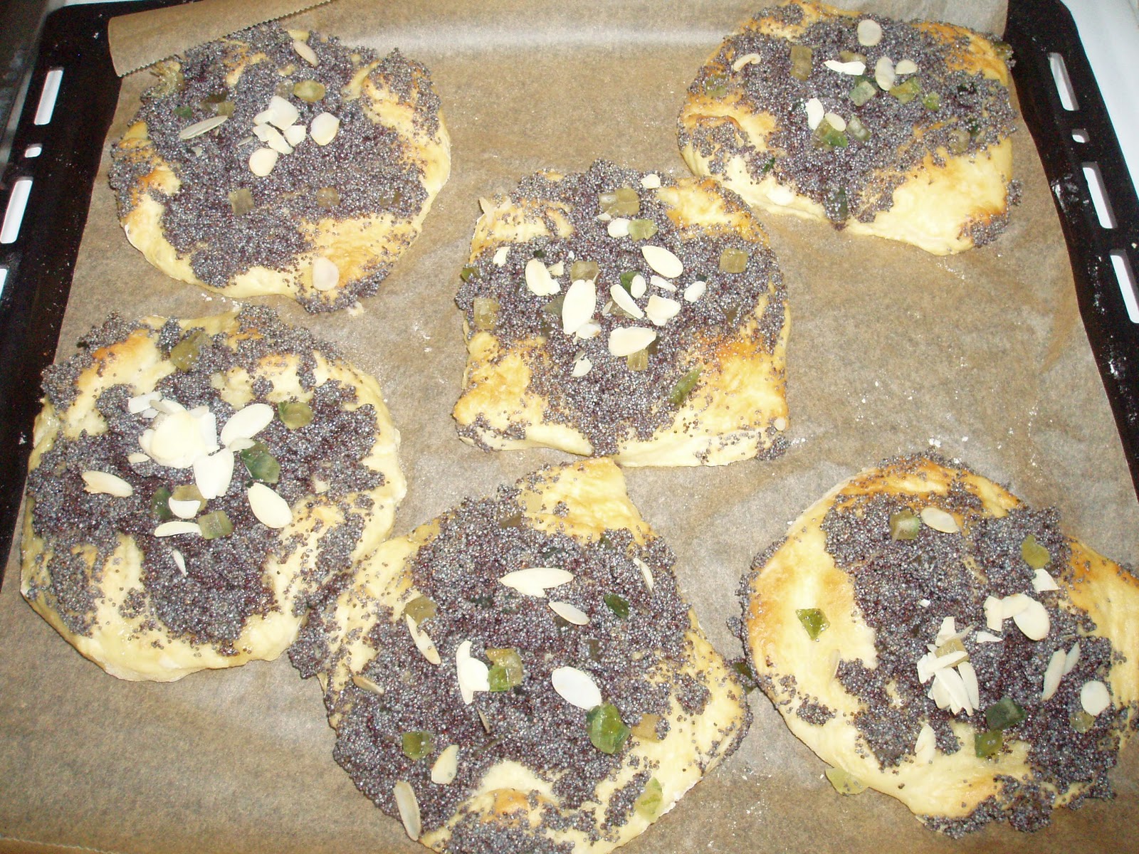 Adventures in Flavorland Czech poppy seed cakes (kolache)