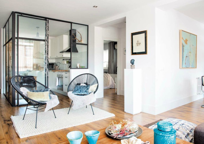 Ideas para inundar de luz natural estancias sin ventanas