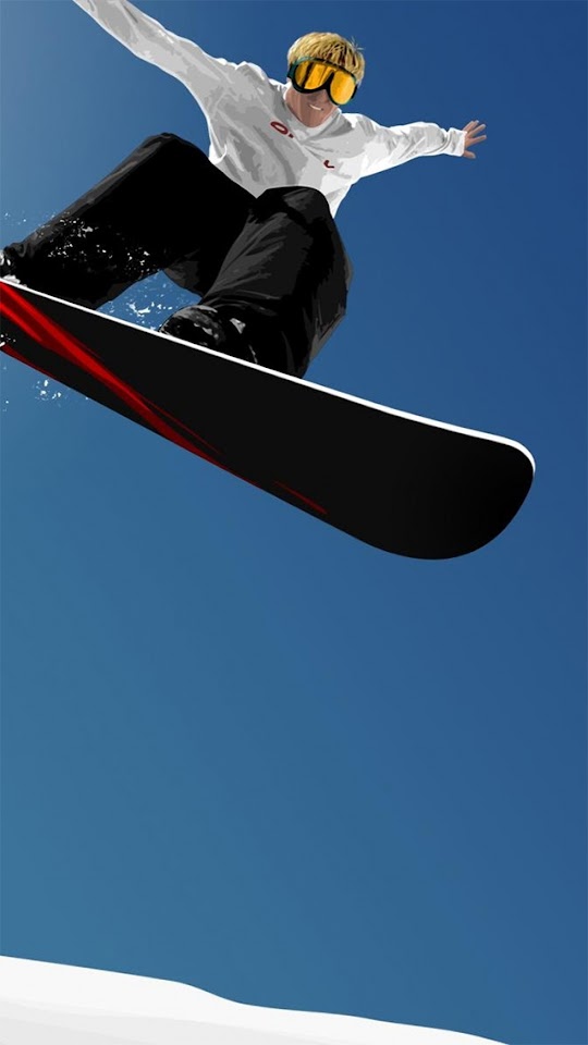 Snowboarder  Android Best Wallpaper