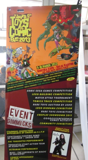 The Jakarta 9th Toys and Comic Fair