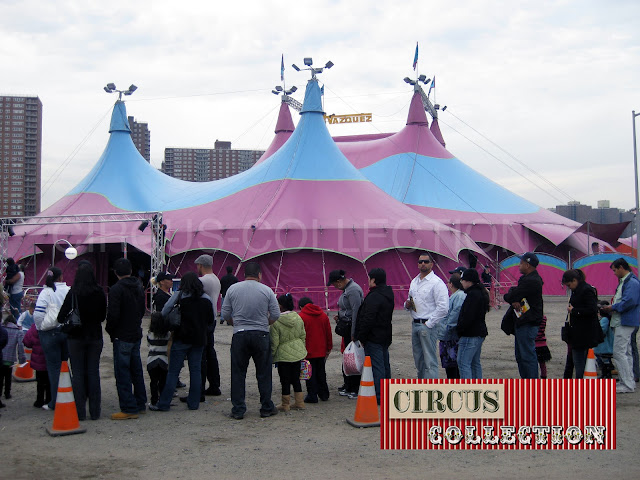 chapiteau du cirque américano-mexicain