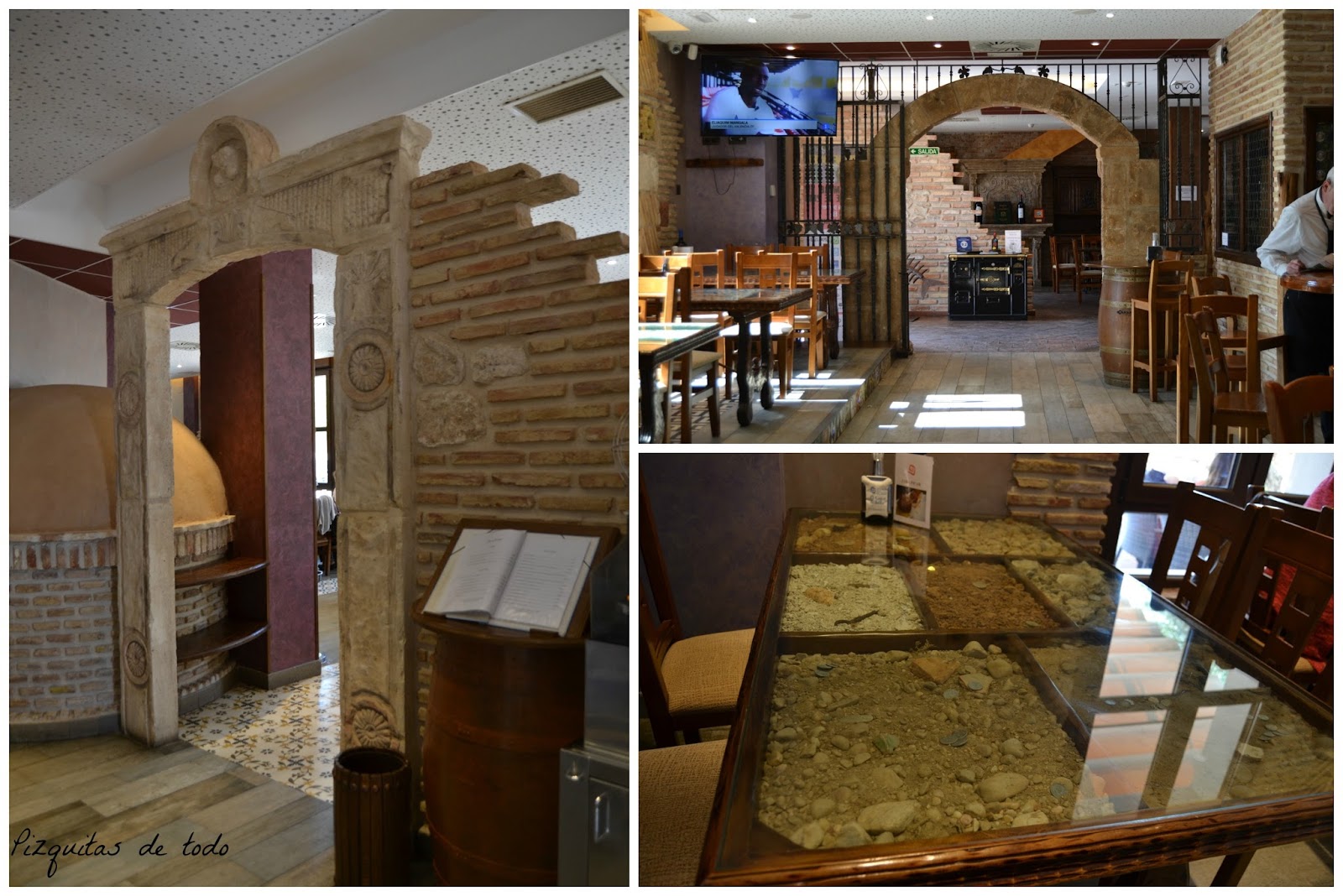 Pizquitas de todo Restaurante La Casona de la Vid