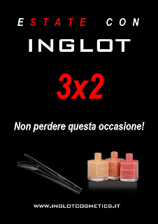 promozione INGLOT 3 x 2 omaggio - gratis - regalo - sconto - omaggi