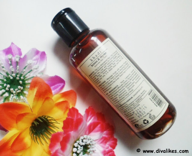 Khadi Henna & Thyme Ayurvedic Hair Tonic Review Diva Likes