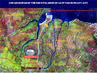 Api Sumara PERKEMBANGAN PELABUHAN TANJUNA API-API SUMATRA SELATAN