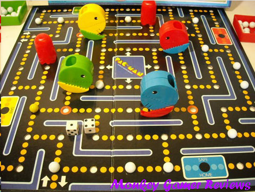 Monkey Gamer Reviews: Their Was A Pac-Man Board Game?