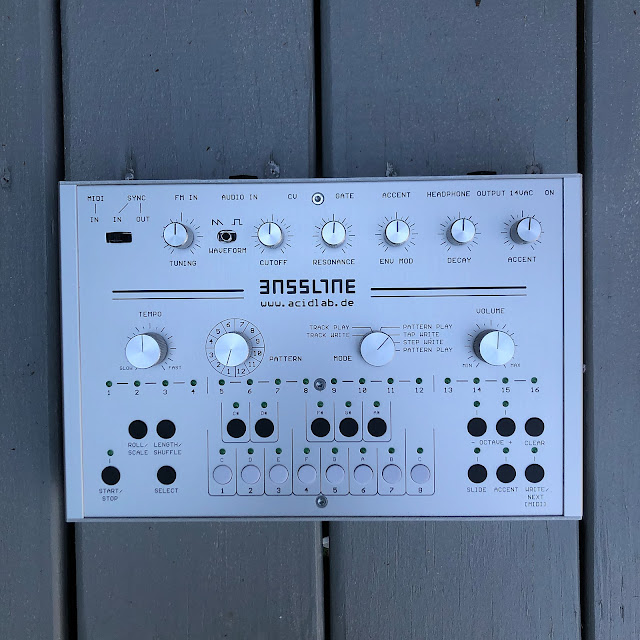MATRIXSYNTH Acidlab Bassline 3 Silver