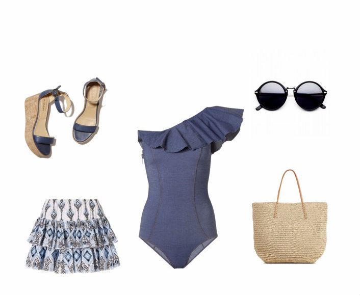 4 ways to wear a bathing suit The Princess Fusion
