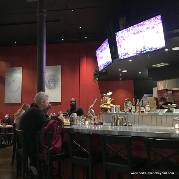 bar at Benchmark Oakland in California bar at Benchmark Oakland in California