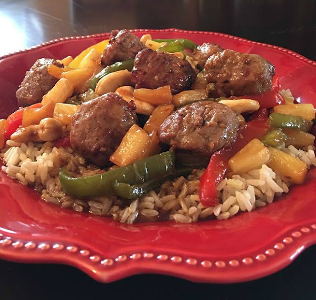 A Wise Woman Builds Her Home Aidells Hawaiian Teriyaki Meatballs