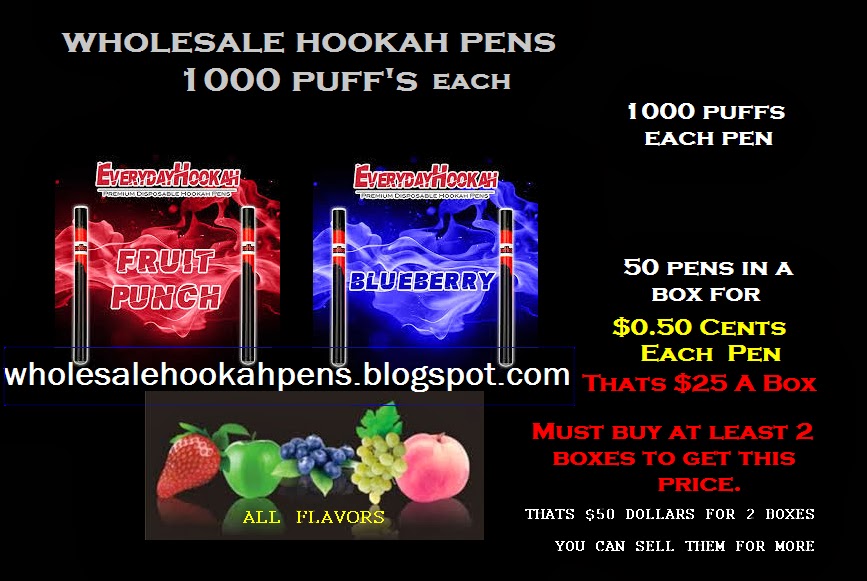 Hookah Pens At Wholesale Price