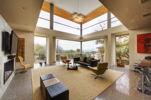 Open Plan Living Room Design Dick Clark Architects
