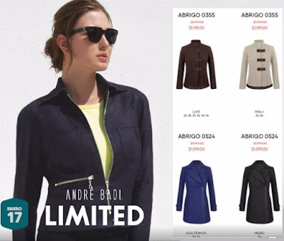 andre badi limited catalogo enero 2017 catalogo ropa andre badi limited enero 2017