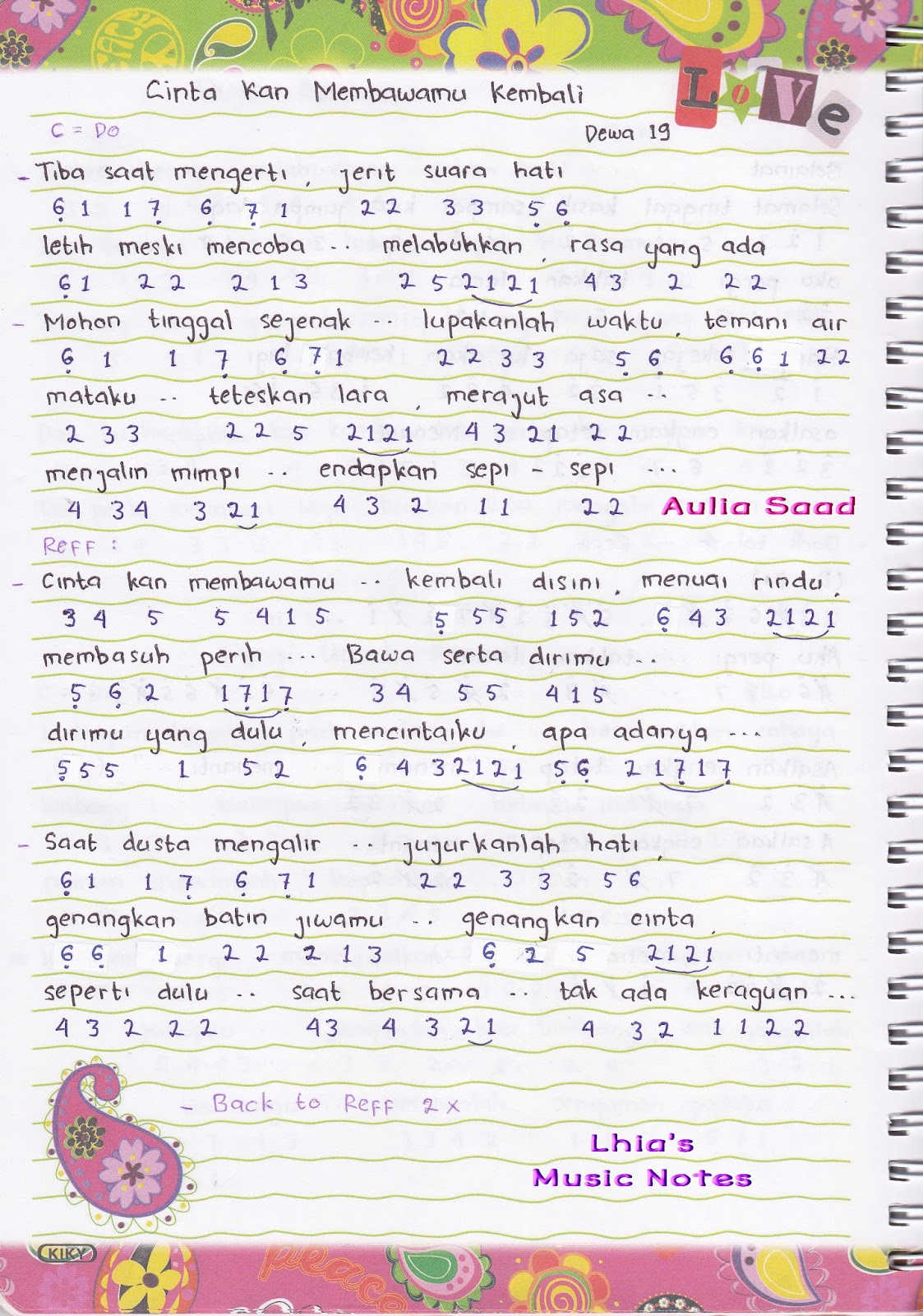 Kunci Gitar Lagu Pop Mudah