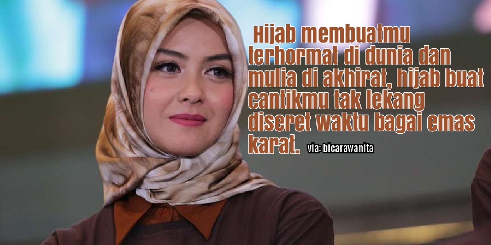 37 Kata Kata  Wanita  Berhijab  Syar i buat Motivasi Diri 