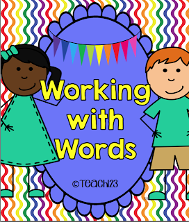 Working with Words | Teach123