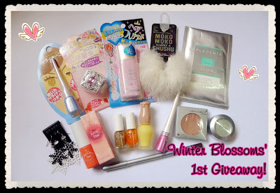 Winter Blossom s' 1st Giveaway! (06/01)