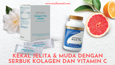 KEKAL JELITA & MUDA DENGAN SERBUK KOLAGEN DAN VITAMIN C