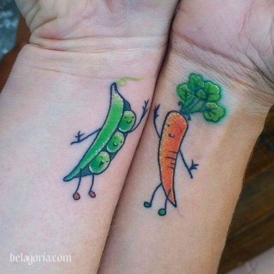 Un tatuaje de amistad eterna