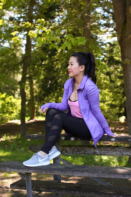 Workout style: Nike and Mesh Leggings Workout style: Nike and Mesh Leggings