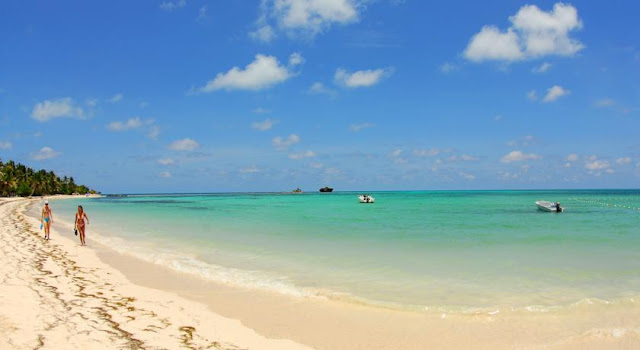 Praia Coco Plum em San Andrés Praia Coco Plum em San Andrés