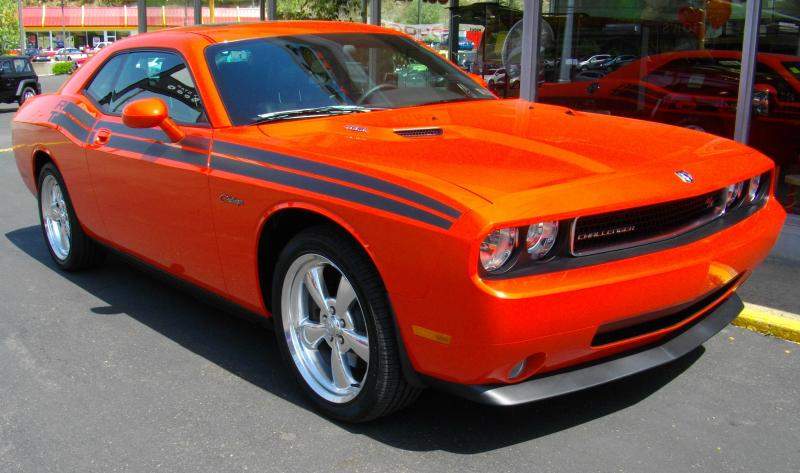 DodgeCaliber: Dodge Challenger Orange