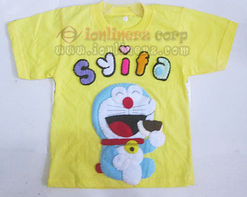 Kaos / Baju Flanel Anak Karakter Kartun Doraemon Kaos / Baju Flanel Anak Karakter Kartun Doraemon