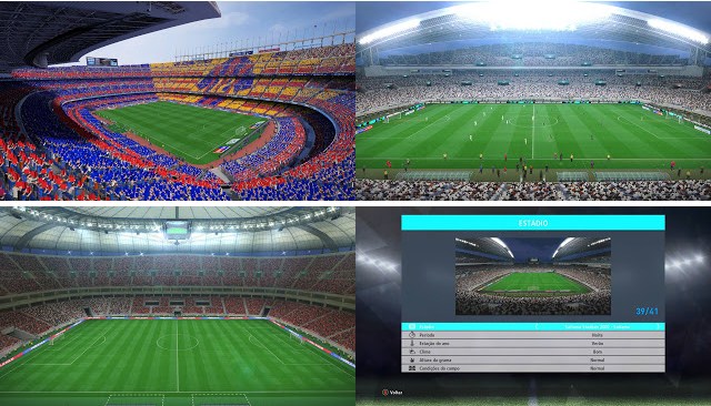 PES 2017 PS4 Stadium Pack + Graphics dari Esterlan Silva