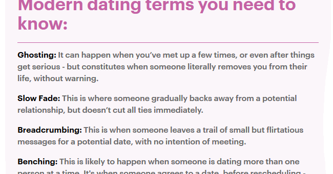 Slow fade dating term